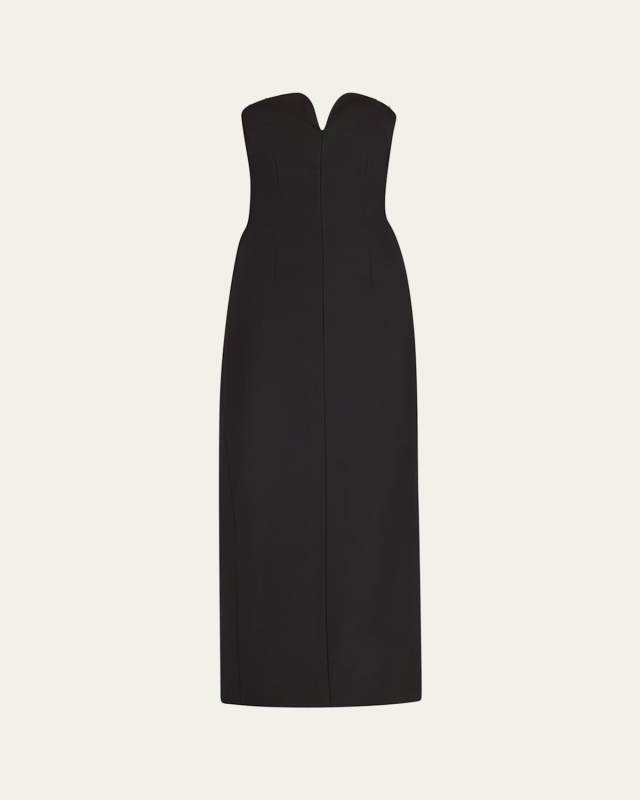 Yao Strapless Column Maxi Dress